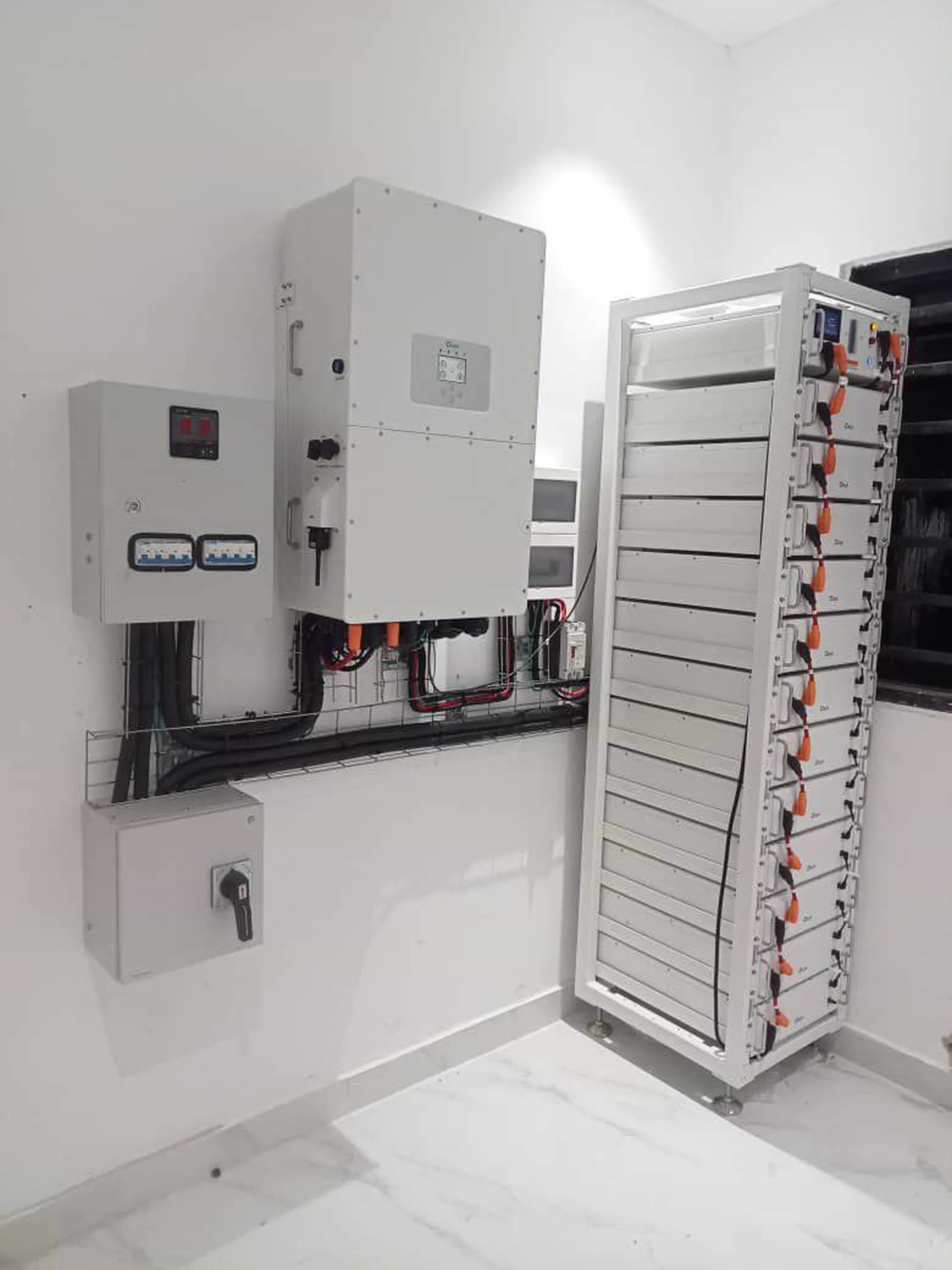 Electrical control equipment from a Teknoberg field installation